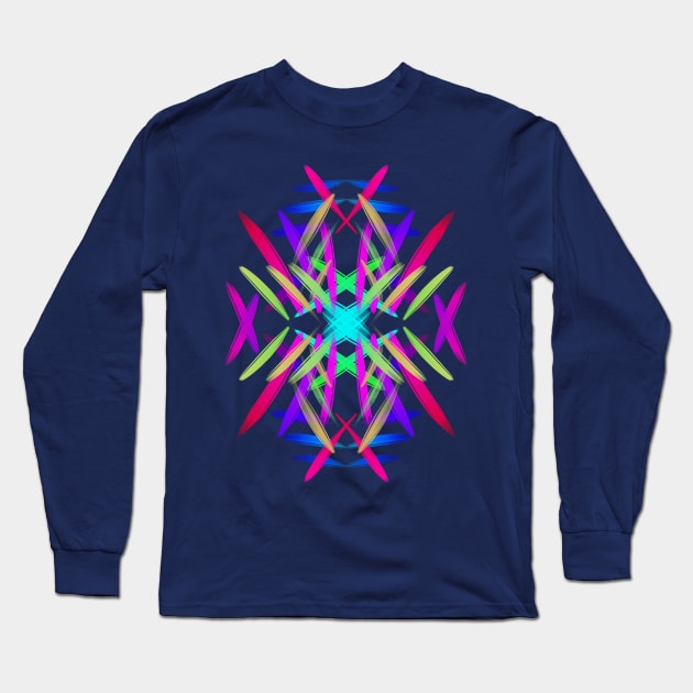 Abstraction brush Long Sleeve T-Shirt by Tuye Project